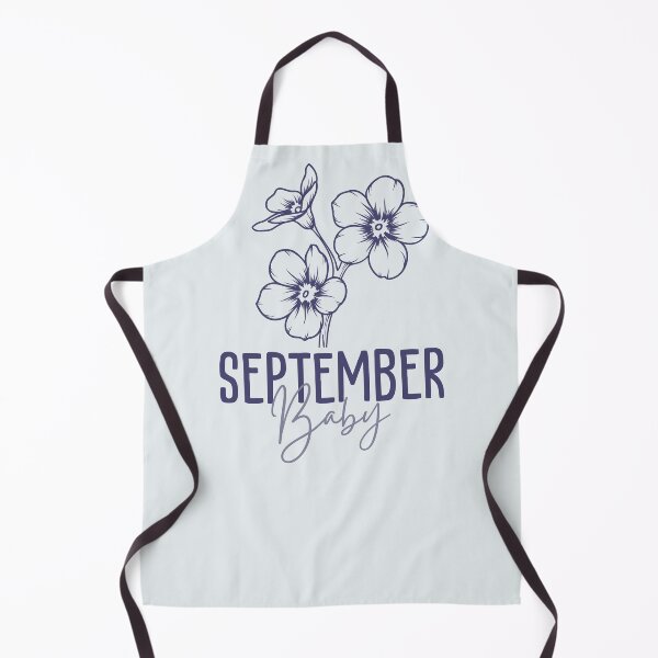 Item preview, September Baby, September Birth Flower, Forget me not Baby Gift designed and sold by lagunaklein.