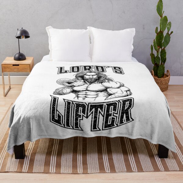 Item preview, Jesus Gym Christian Bodybuilder Lord's Lifter Fitness designed and sold by GrandeDuc.