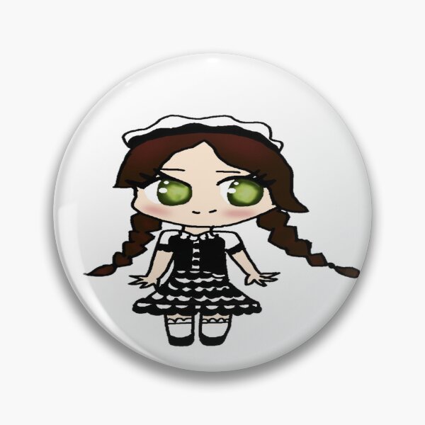 Item preview, Gorgeous Chibi With Green Eye's  designed and sold by Rainbowland123.