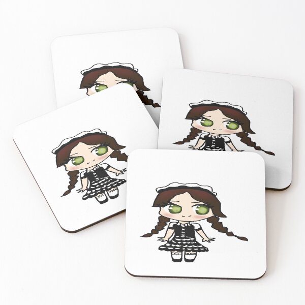 Item preview, Gorgeous Chibi With Green Eye's  designed and sold by Rainbowland123.