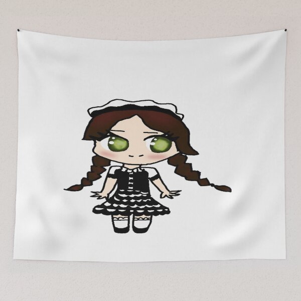 Item preview, Gorgeous Chibi With Green Eye's  designed and sold by Rainbowland123.