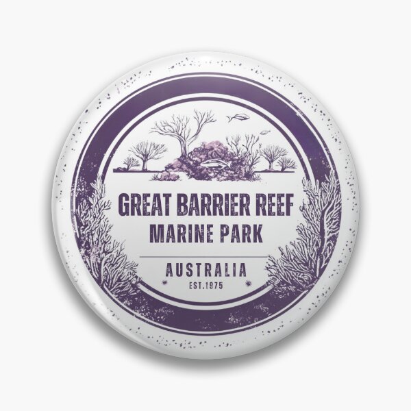 Item preview, Great Barrier Reef Marine Park - Australia designed and sold by GoodOldVintage.