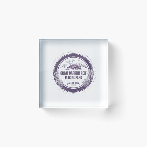 Item preview, Great Barrier Reef Marine Park - Australia designed and sold by GoodOldVintage.