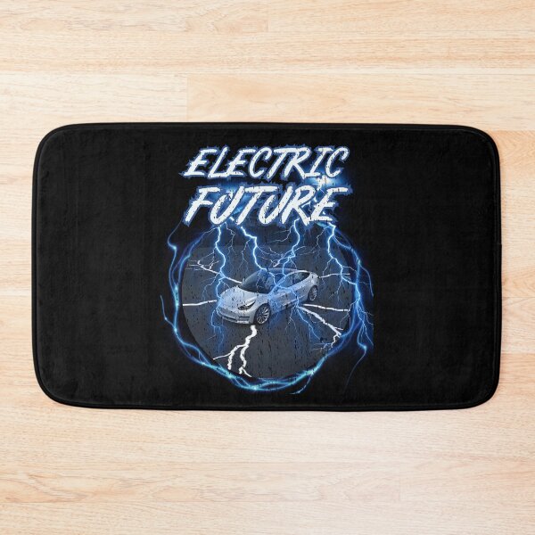 Item preview, ELECTRIC FUTURE futuristic lightning around electric car tech enthusiast design designed and sold by Jt41.