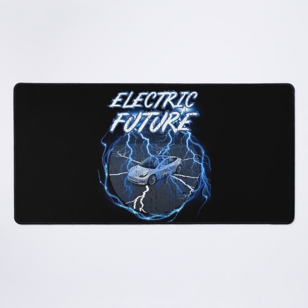 Item preview, ELECTRIC FUTURE futuristic lightning around electric car tech enthusiast design designed and sold by Jt41.