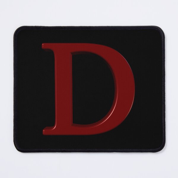 Item preview, The Letter D Dimensional Red designed and sold by Art in My Loft.