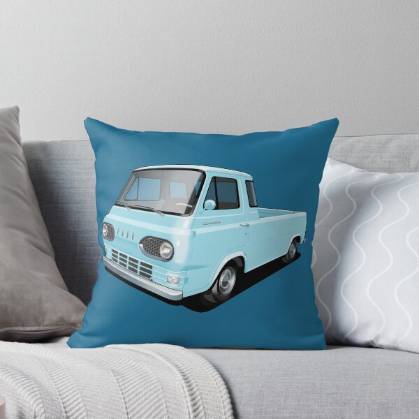 Aperçu de l'œuvre Pick-up Ford Econoline en bleu glacier créée et vendue par candc-retro.