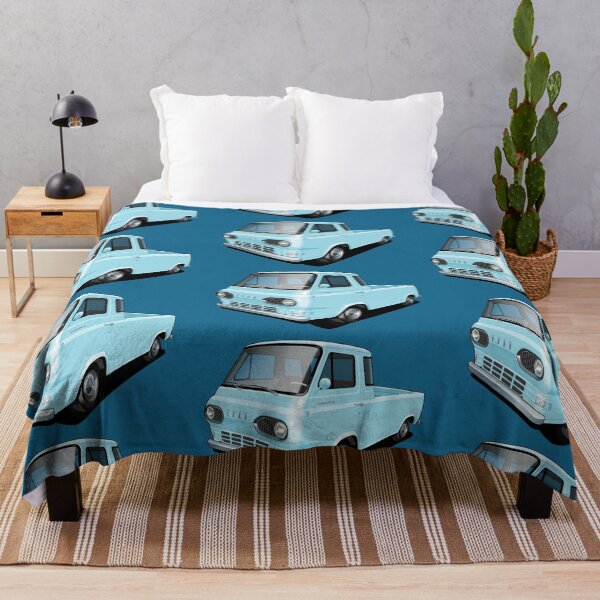 Item preview, Ford Econoline Pickup in Glacier Blue designed and sold by candc-retro.