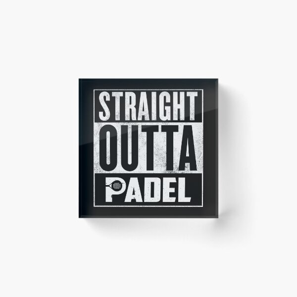 Artikelvorschau, Straight Outta Padel entworfen und verkauft von T-shirt-Designs.