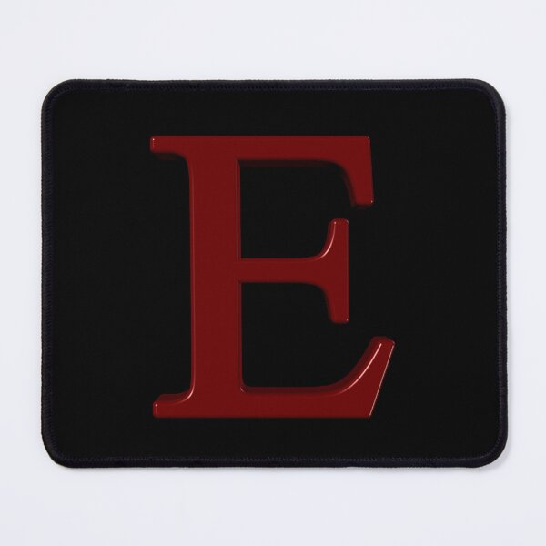 Item preview, The Letter E Dimensional Red designed and sold by Art in My Loft.