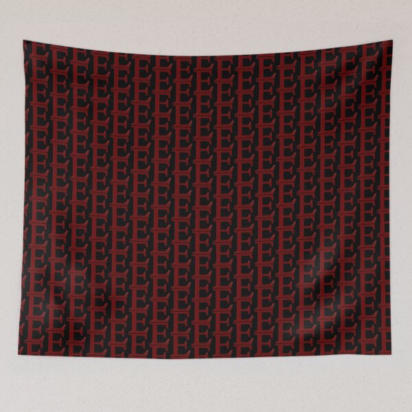 Item preview, The Letter E Dimensional Red designed and sold by Art in My Loft.