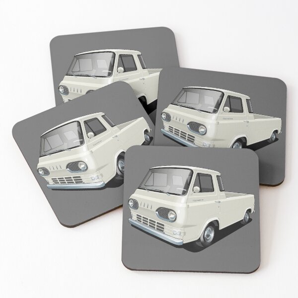 Item preview, Ford Econoline Pickup in Corinthian White designed and sold by candc-retro.