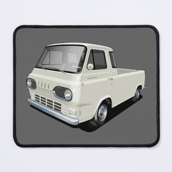 Aperçu de l'œuvre Ford Econoline Pickup en blanc corinthien créée et vendue par candc-retro.