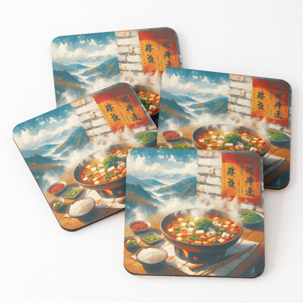 Item preview, Sichuan Mapo Tofu Impressionism Art Style designed and sold by artofuniverse.