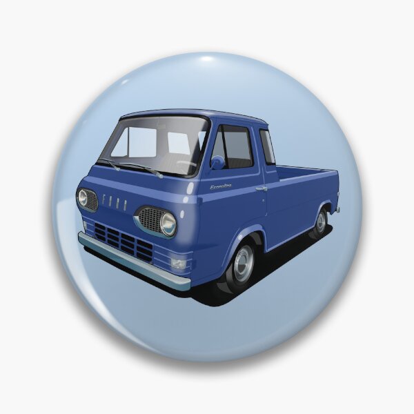 Item preview, Ford Econoline Pickup in Academy Blue designed and sold by candc-retro.