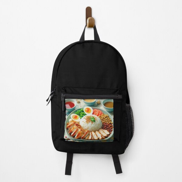 Item preview, Hainanese Chicken Rice Impressionism Art Style designed and sold by artofuniverse.