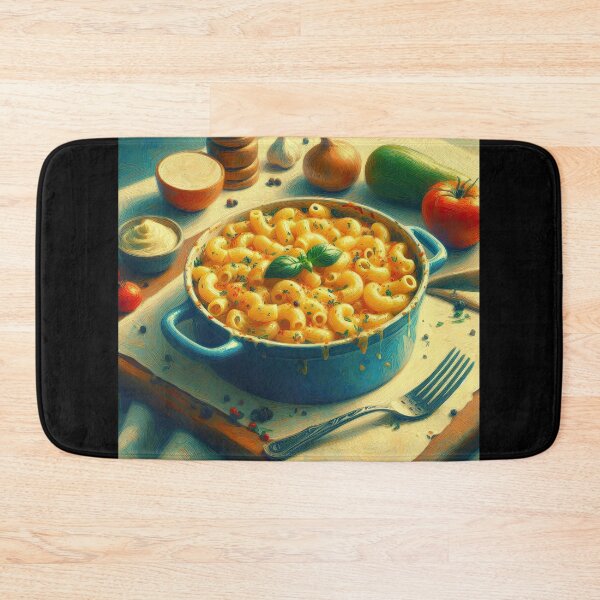 Item preview, Macarrones al horno estilo impresionista designed and sold by artofuniverse.