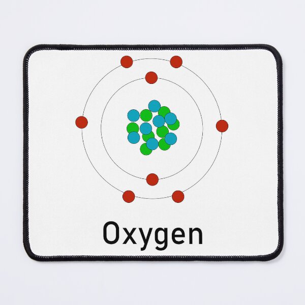 Item preview, Oxygen Atomic Structure designed and sold by sarahsdesigns02.