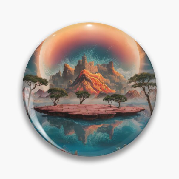 Item preview, Mysterious city. designed and sold by MyHappyArtShop.