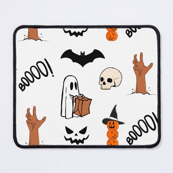Item preview, Spooky cute Halloween pattern designed and sold by Ila Mandlik.