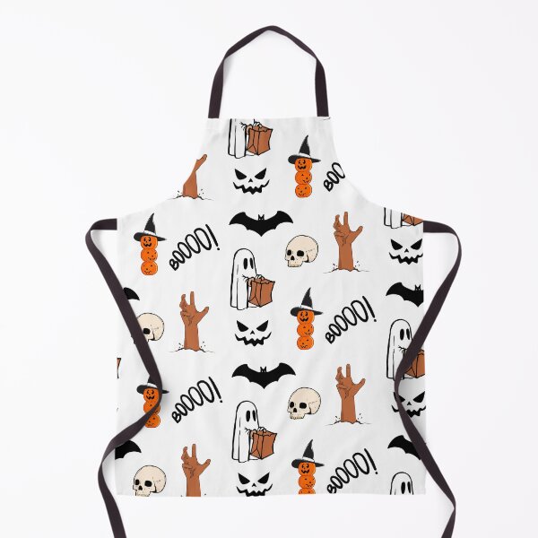 Item preview, Spooky cute Halloween pattern designed and sold by Ila Mandlik.