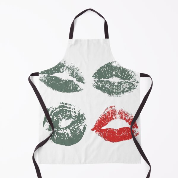 Item preview, Red and Green Lipstick Y2K Preppy Art designed and sold by digifaxdesign.