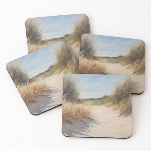 Item preview, Large Reeds on Sand Beach designed and sold by CalmnessbyChoice.
