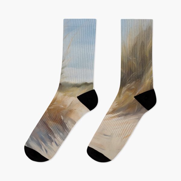 Item preview, Large Reeds on Sand Beach designed and sold by CalmnessbyChoice.