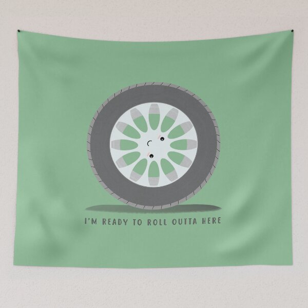 Item preview, I’m ready to roll outta here designed and sold by EmmaChristieArt.