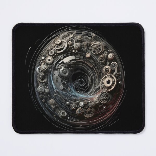Item preview,  Mechanical Swirl Abstract Art designed and sold by IllumeInk.
