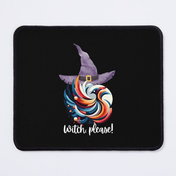 Item preview, Whimsical Abstract Design with Witch Hat Charm designed and sold by ArchVibe.