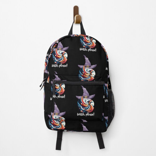 Item preview, Whimsical Abstract Design with Witch Hat Charm designed and sold by ArchVibe.