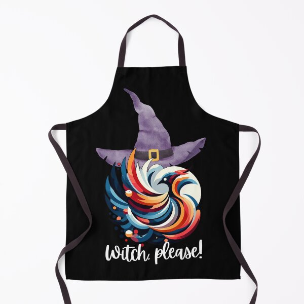 Item preview, Whimsical Abstract Design with Witch Hat Charm designed and sold by ArchVibe.