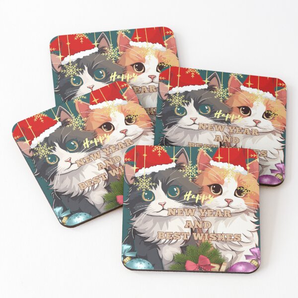 Item preview, Festive Feline Greetings designed and sold by Arte82.