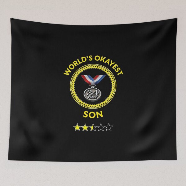 Item preview, World's Okayest Son designed and sold by Sunrise427.