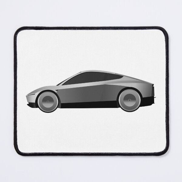 Item preview, Cyber Cab / Robo taxi - tech | minimalist | tesla Stickers designed and sold by PoshPixel.