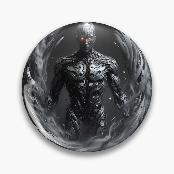 Item preview,  Cybernetic Warrior in Dark Vortex designed and sold by IllumeInk.