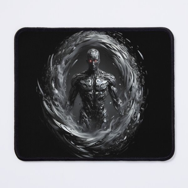Item preview,  Cybernetic Warrior in Dark Vortex designed and sold by IllumeInk.