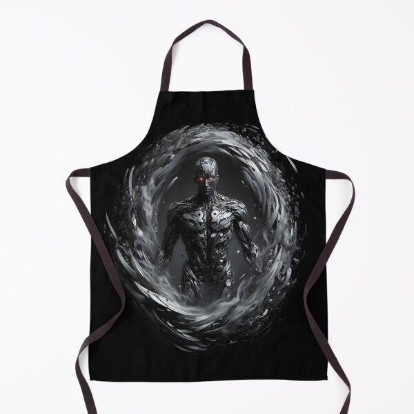 Item preview, Cybernetic Warrior in Dark Vortex designed and sold by IllumeInk.