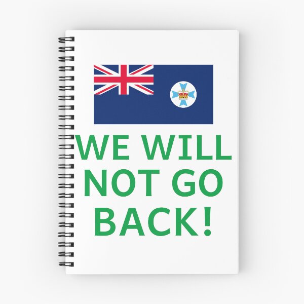 Item preview, Queensland - Not go Back - Green designed and sold by VK2YJS.