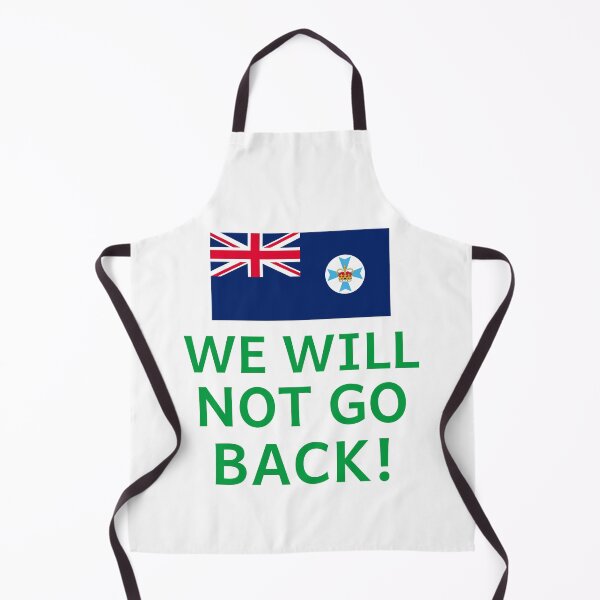 Item preview, Queensland - Not go Back - Green designed and sold by VK2YJS.