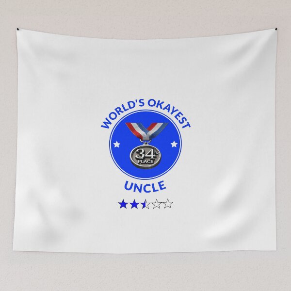 Item preview, World's Okayest Uncle designed and sold by Sunrise427.