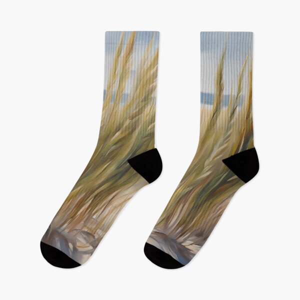 Item preview, Coastal Beach with High Reeds designed and sold by CalmnessbyChoice.