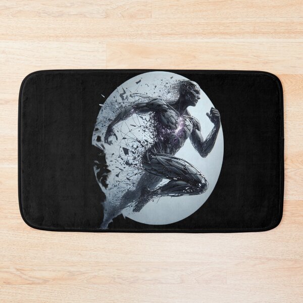 Item preview,  Futuristic Cyborg Runner in Motion designed and sold by IllumeInk.