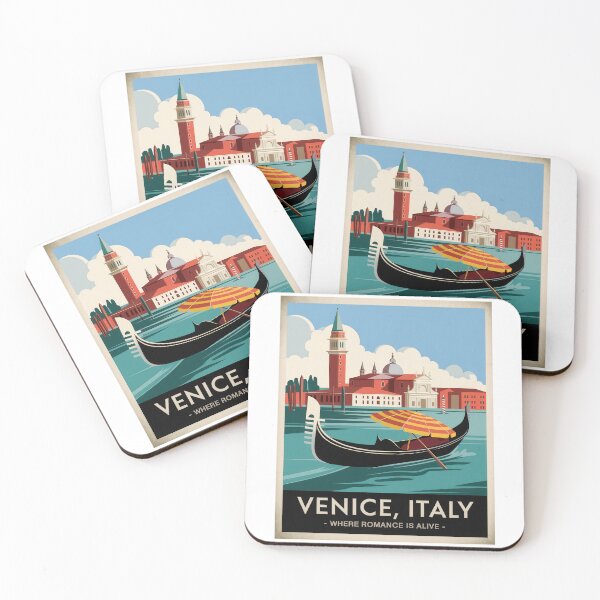 Item preview, Venice Italy designed and sold by Angry Swan Designs.