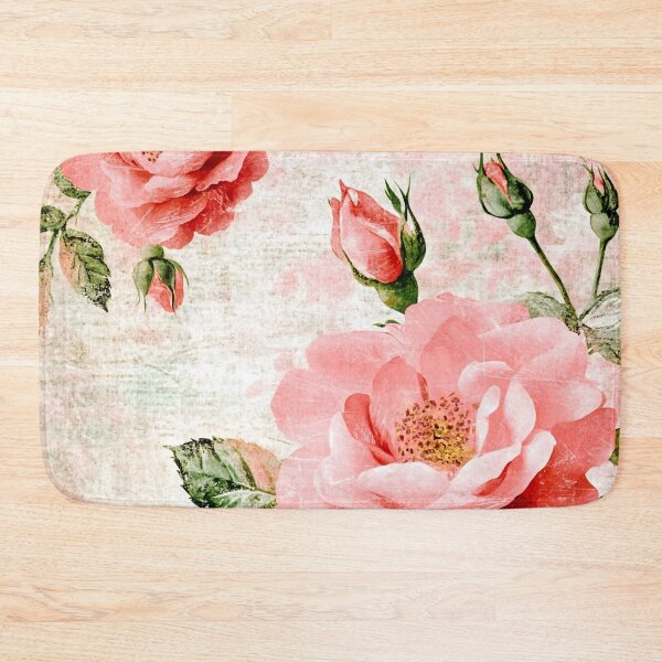Item preview, Pink Flowers on Pink Background designed and sold by Quijote-.