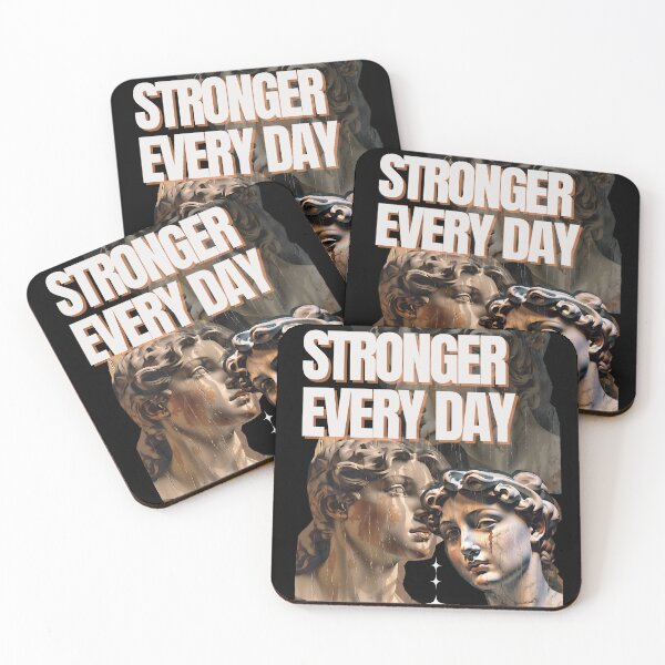 Item preview, Stronger Every Day - A Reminder to Keep Pushing Forward designed and sold by Nalanda2000.
