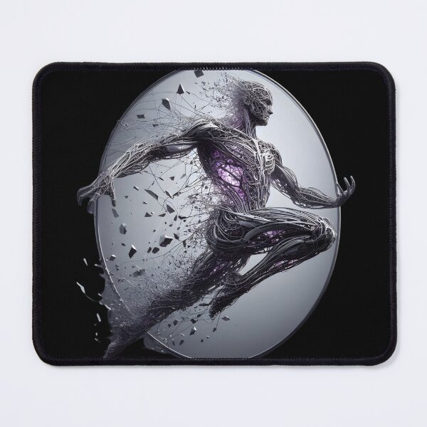 Item preview,  Futuristic Cybernetic Runner designed and sold by IllumeInk.