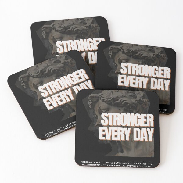 Item preview, Stronger Every Day - A Reminder to Keep Pushing Forward designed and sold by Nalanda2000.