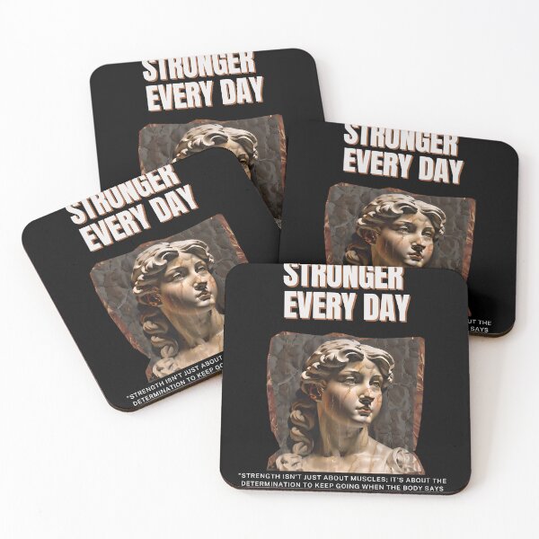 Item preview, Stronger Every Day - A Reminder to Keep Pushing Forward designed and sold by Nalanda2000.
